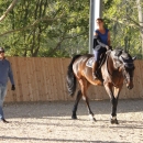 Mlanie & Sebastian PELLON MAISON in training